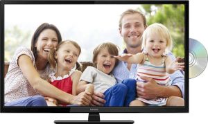 Lenco HD LED TV met 28 inch en DVB T T2 S2 C met ingebouwde DVD speler DVL-2862BK Zwart