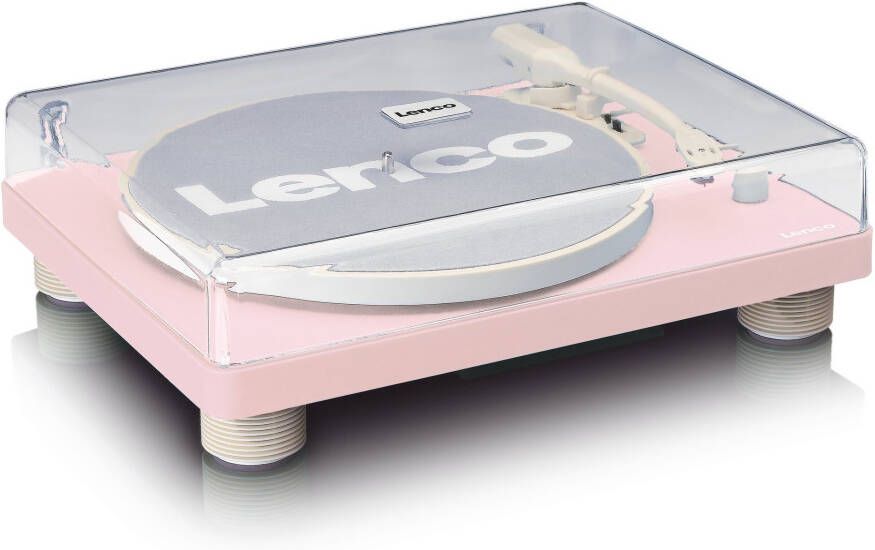 Lenco Platenspeler mét ingebouwde speakers USB Encoding Roze