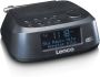 Lenco Wekkerradio CR-605BK radio met DAB+ en FM-radio - Thumbnail 2