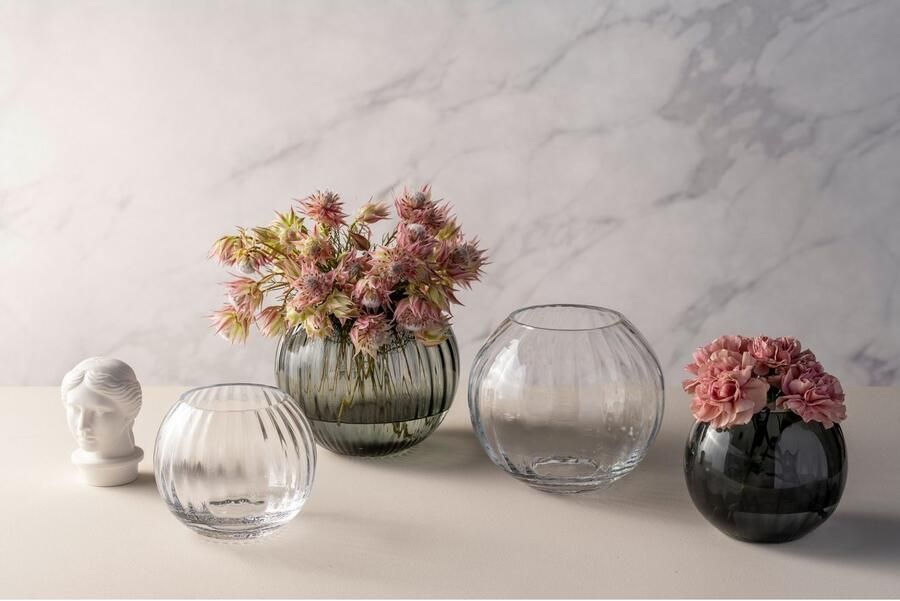 LEONARDO Kogelvaas Decoratieve vaas POESIA met driedimensionale afwerking (1 stuk)