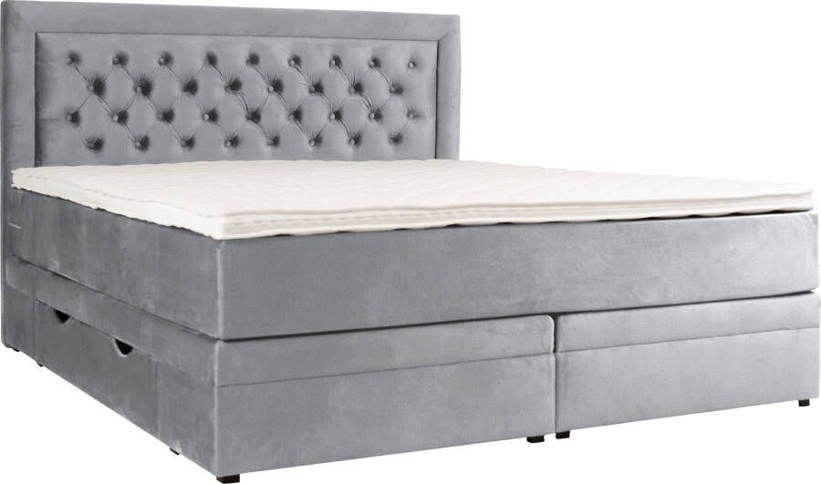 Leonique Boxspring Julien met pocketveringsmatras