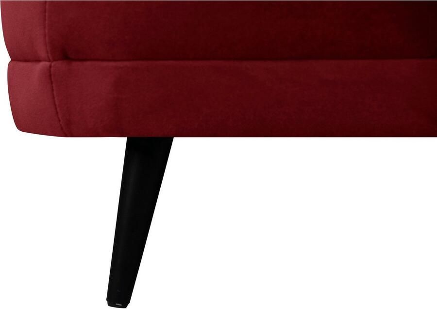 Home affaire Hocker Ashly in 3 overtrekvarianten bouclé fluwelige look en zachte structuurstof.