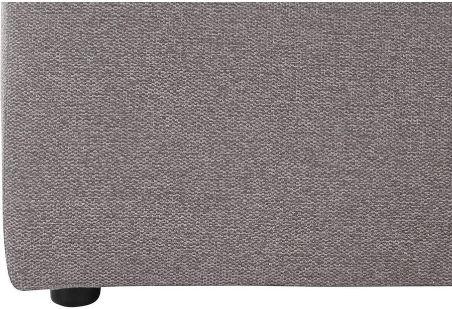 Leonique Bank Alexane samengesteld uit modules in vele stofkwaliteiten en kleuren.