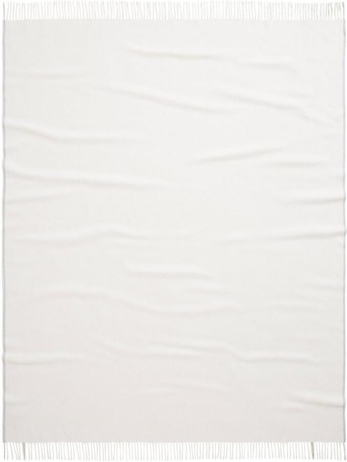 Leonique Deken Plaid Sofia met leuke franje knuffeldeken