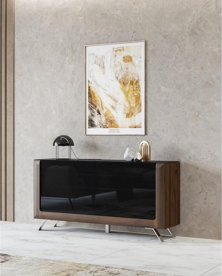 Leonique Dressoir Kasai Breedte 160 5 cm met 2 deuren