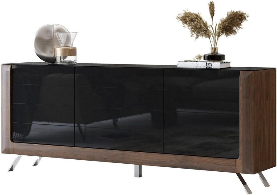 Leonique Dressoir Kasai Breedte 199 cm met 3 deuren