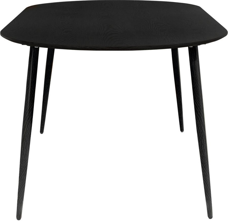 Leonique Eettafel Eadwine Topseller! Ovale tafel keukentafel Tafelblad van MDF verschillende maten en kleurvarianten