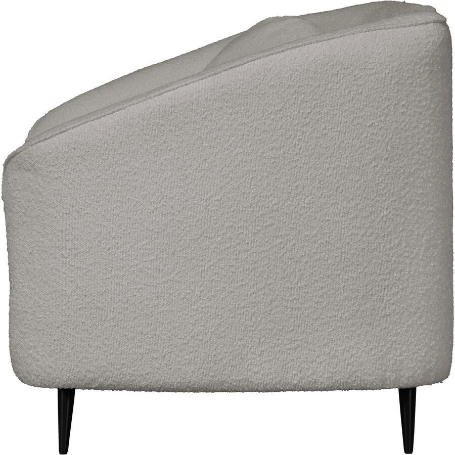 Home affaire Fauteuil Ashly in 3 overtrekvarianten bouclé fluwelige look en zachte structuurstof.