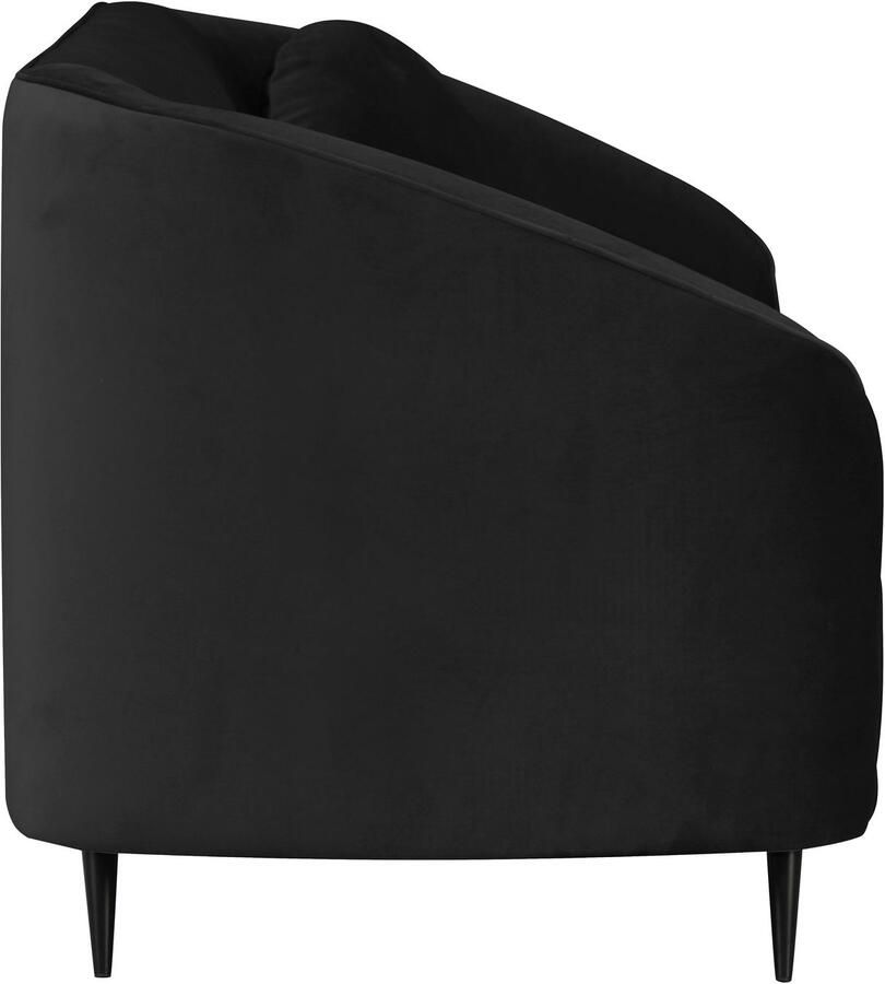 Home affaire Fauteuil Ashly in 3 overtrekvarianten bouclé fluwelige look en zachte structuurstof.