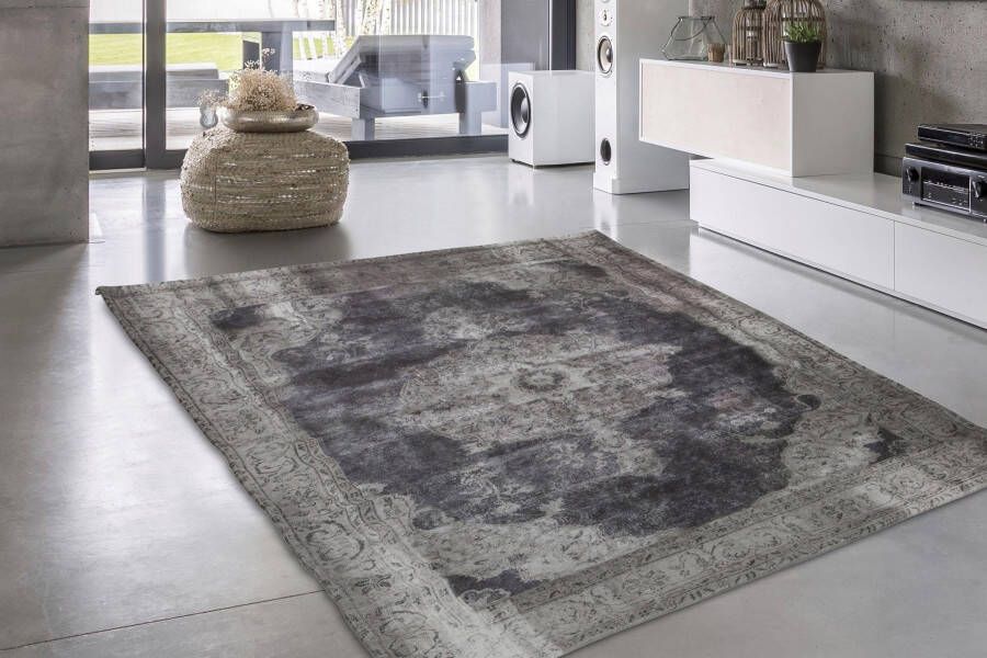 Leonique Vloerkleed Rayan Oriëntaals design vintage korte pool vloerkleed met randdessin