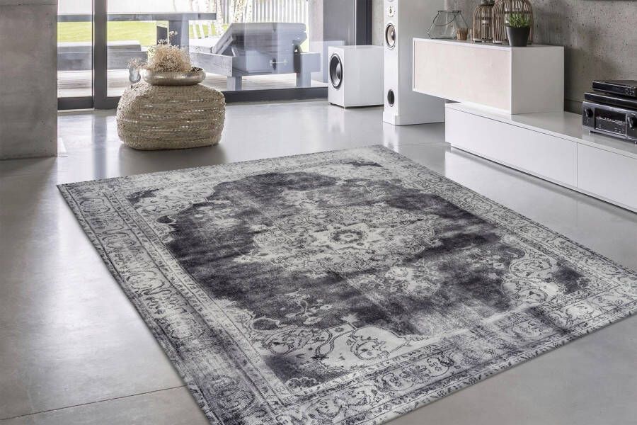 Leonique Vloerkleed Rayan Oriëntaals design vintage korte pool vloerkleed met randdessin