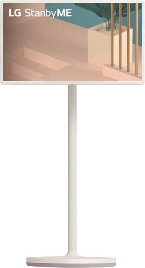 LG Led-TV 27ART10AKPL 68 cm 27" Full HD Smart TV FHD geïntegreerde batterij (tot 3 uur batterijduur draai- en kantelbaar webOS