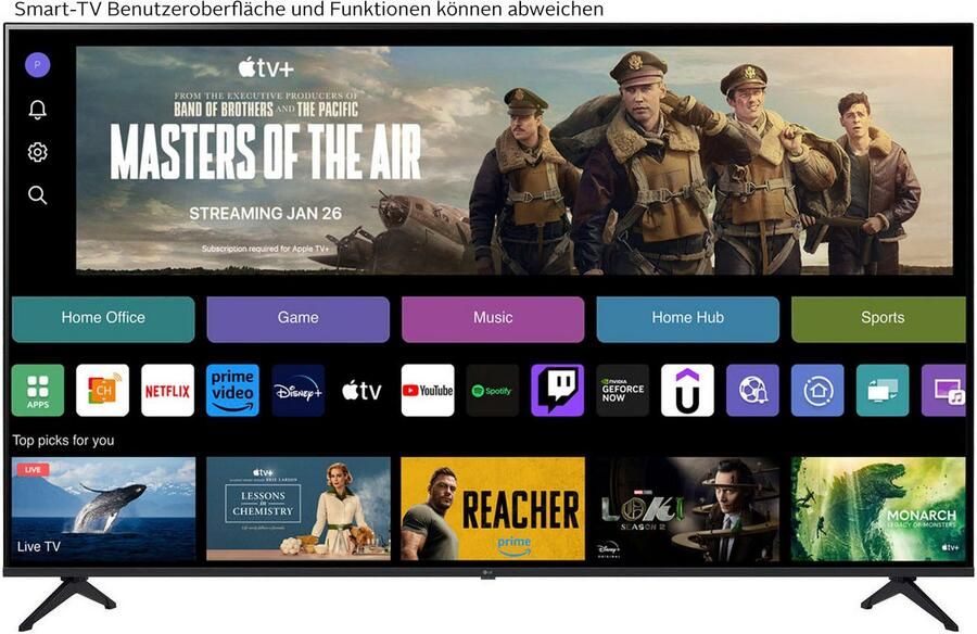 LG 75UA75006LA | Smart TV's | Beeld&Geluid Televisies | 8806096339275 - Foto 7