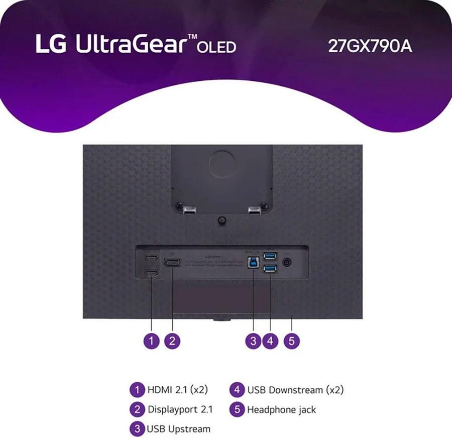 LG UltraGear OLED 27GX790A | 27'Monitoren | 8806096357484 - Foto 9