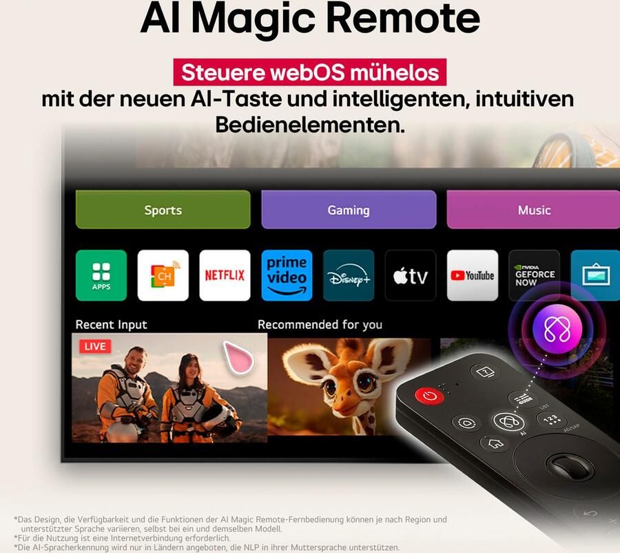 LG 100QNED86A6 (2025) | Smart TV's | Beeld&Geluid Televisies | 8806096421659 - Foto 4