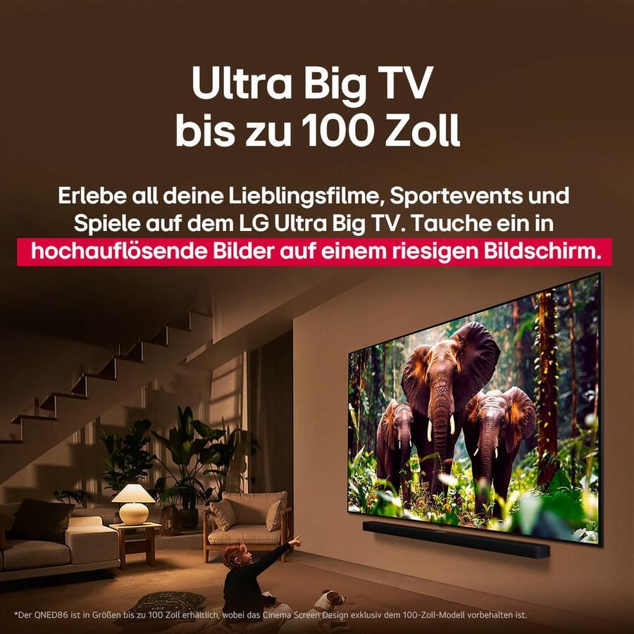 LG 100QNED86A6 (2025) | Smart TV's | Beeld&Geluid Televisies | 8806096421659