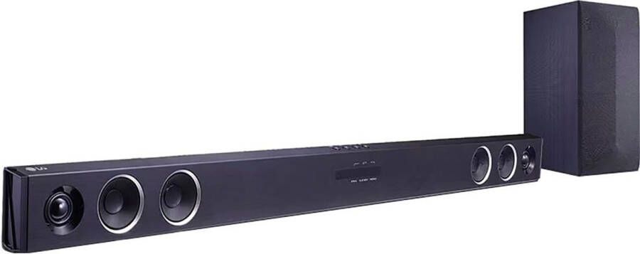 LG Soundbar SQC2 Adaptive Sound Control draadloze subwoofer geschikt voor tv's vanaf 43 inch