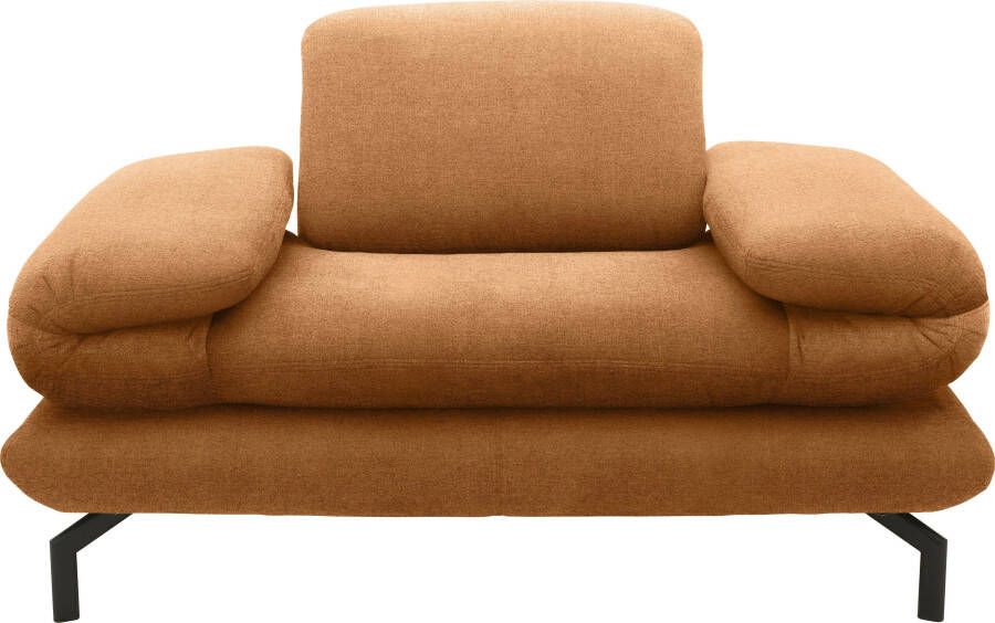 LOOKS BY WOLFGANG JOOP Fauteuil LOOKS XIII Loungestoel Naar keuze met verstelbare armleuning en hoofdeind