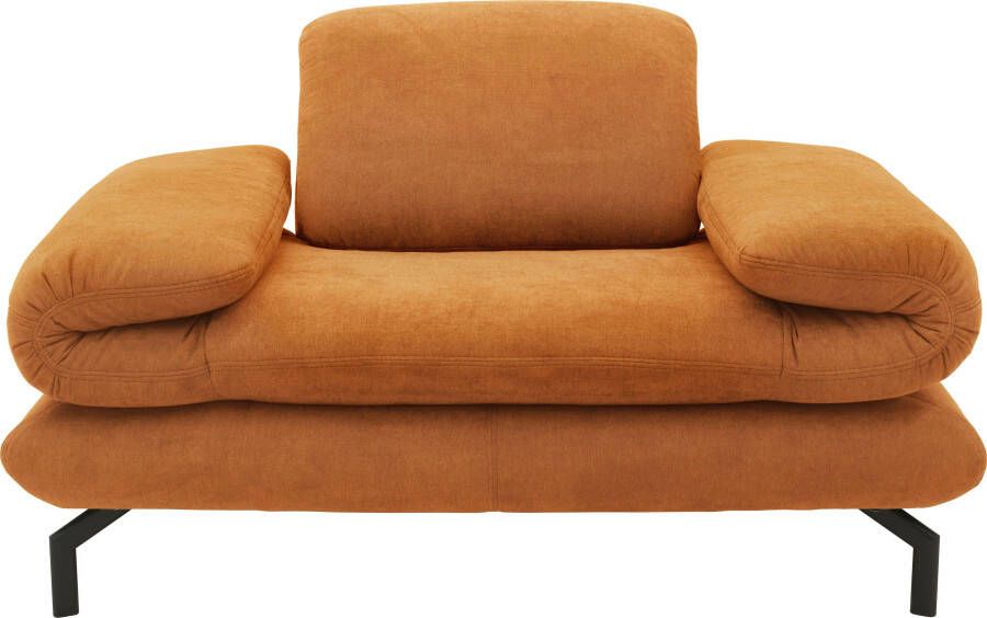 LOOKS BY WOLFGANG JOOP Fauteuil LOOKS XIII Loungestoel Naar keuze met verstelbare armleuning en hoofdeind