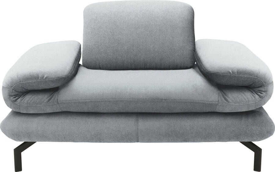LOOKS BY WOLFGANG JOOP Fauteuil LOOKS XIII Loungestoel Naar keuze met verstelbare armleuning en hoofdeind