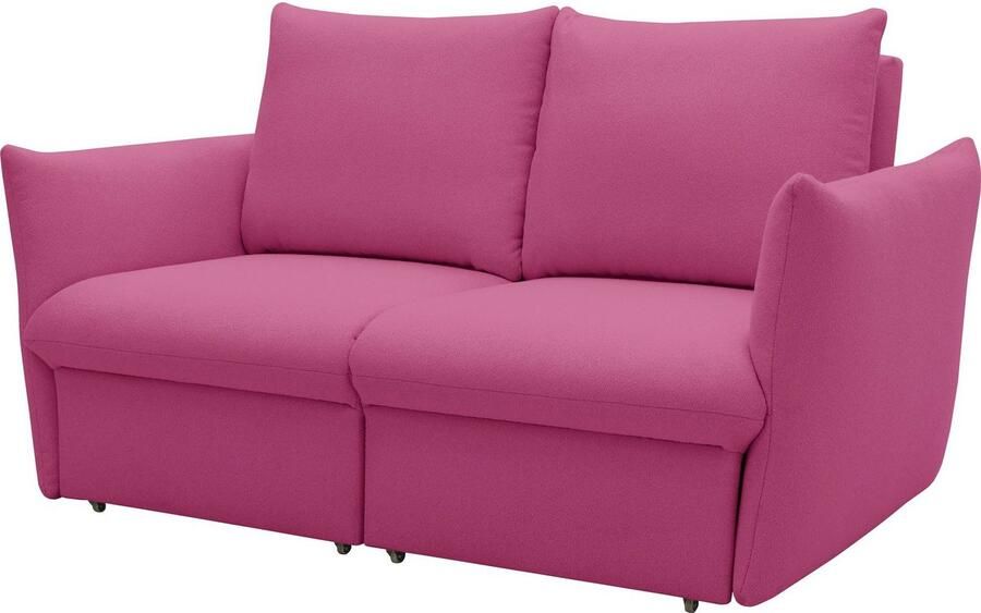 LOOKS BY WOLFGANG JOOP Slaapbank LOOKS XII met slaapfunctie kussen-look boxspringbekleding