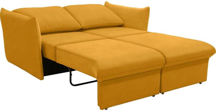 LOOKS BY WOLFGANG JOOP Slaapbank LOOKS XII met slaapfunctie kussen-look boxspringbekleding