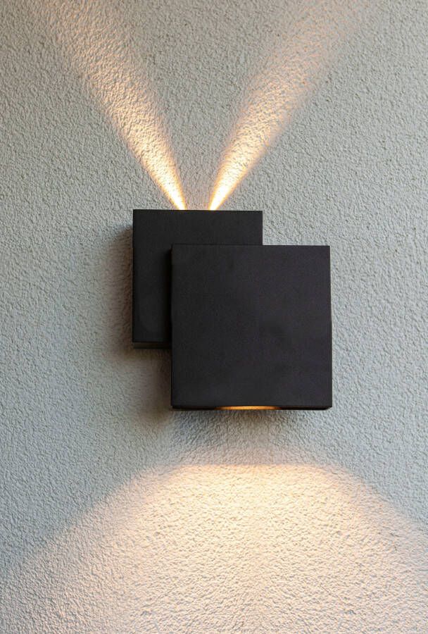 LUTEC Led-plafondlamp voor buiten Rialto uniek design direct & indirect licht (1 stuk)