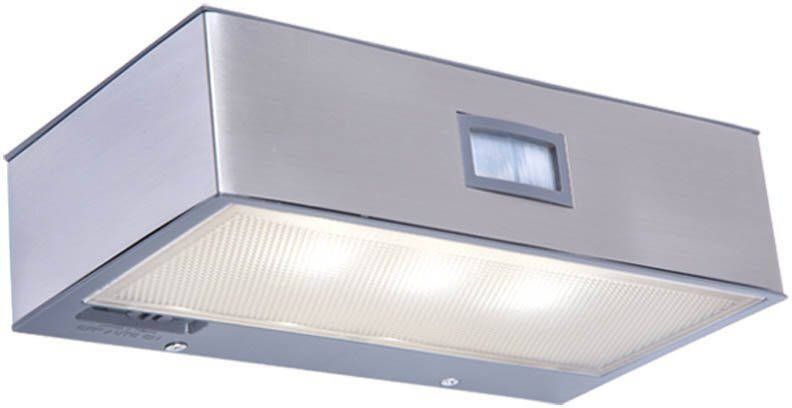 LUTEC Ledwandlamp voor buiten Brick Solarlamp bewegingsmelder (1 stuk)