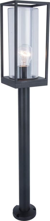 LUTEC Flair Armatuur op Paal voor Buiten in Cottage Stijl Matt Zwart - Foto 7