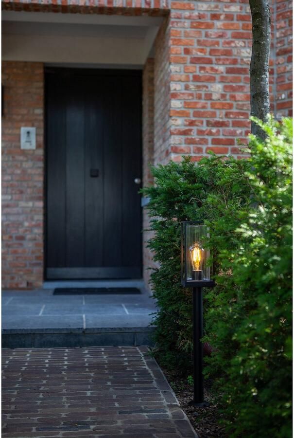 LUTEC Flair Armatuur op Paal voor Buiten in Cottage Stijl Matt Zwart - Foto 5