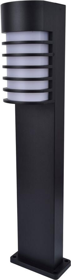LUTEC Fulton Sokkellamp voor buiten E27 Mat zwart - Foto 3