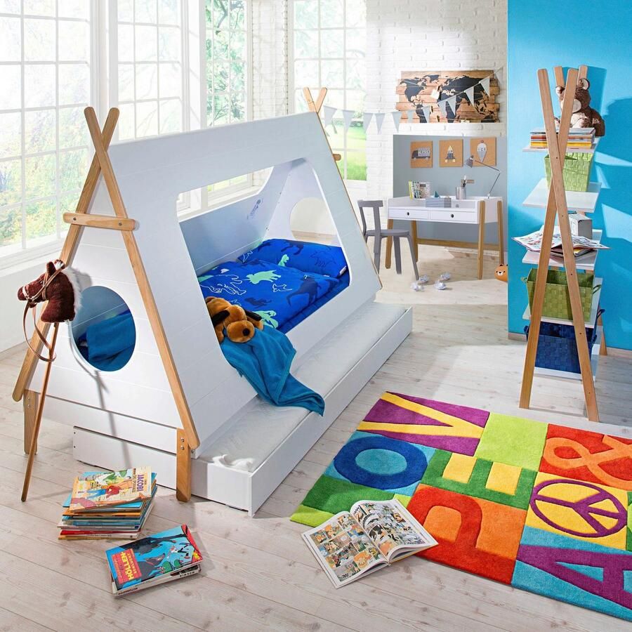 Artistiq Living Artistiq Bedlade Tipi t.b.v. Kinderbed Tipi Wit