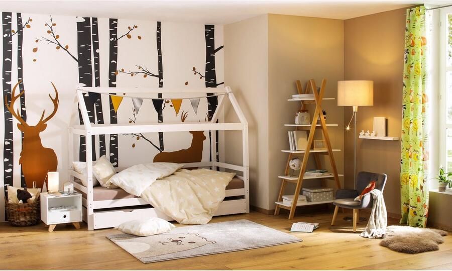 Lüttenhütt Rek Dolidoo in scandinavische look ladderrek voor kinder- of tienerkamer