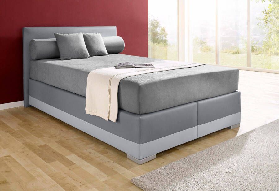 Maintal Boxspring Lago in 3 verschillende matrassoorten h2 of h3