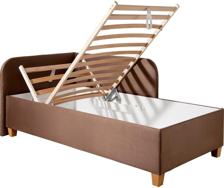 Maintal Bed Aolana met bedkist in 2 breedten binnenvering- of bonell-matras ter keuze