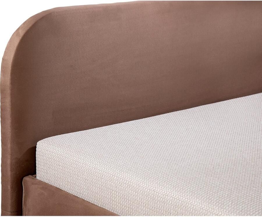 Maintal Bed Aolana met bedkist in 2 breedten binnenvering- of bonell-matras ter keuze