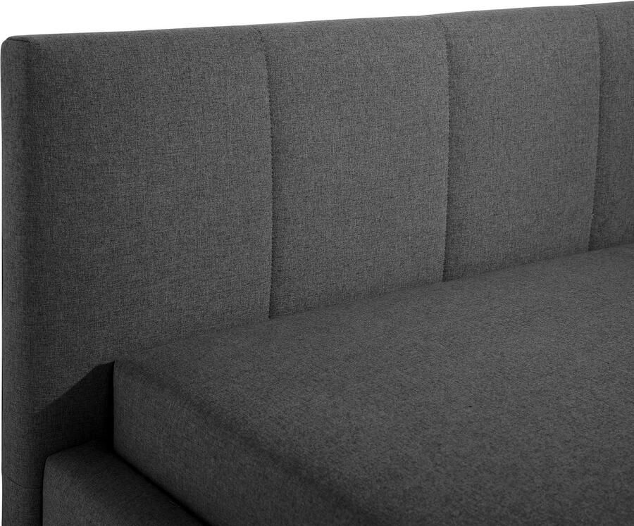 Maintal Bed Mailo met bedkist in 3 breedten binnenvering- of bonell-matras ter keuze