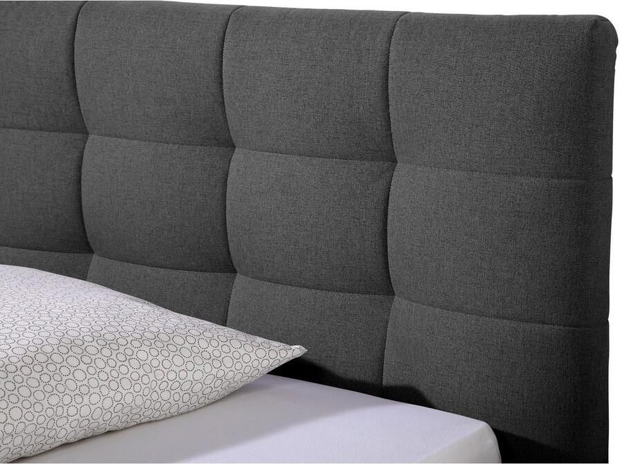 Maintal Gestoffeerd bed Felsental inclusief bedlade verkrijgbaar in h2 h3 & h4