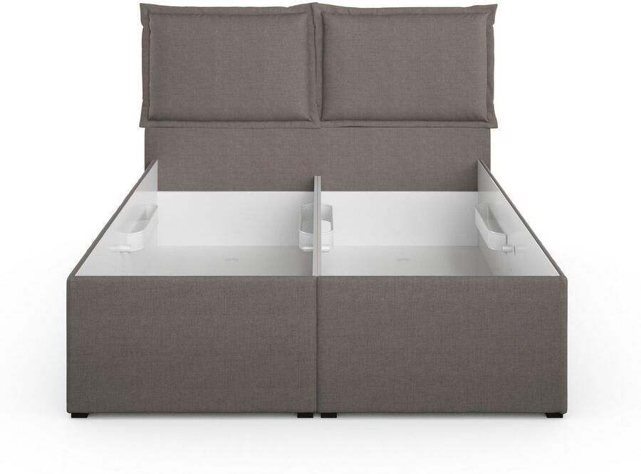 Maintal Gestoffeerd bed Lyara naar keuze zonder matras of kies uit 3 matrassoorten