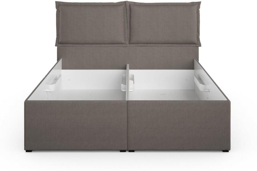 Maintal Gestoffeerd bed Lyara naar keuze zonder matras of kies uit 3 matrassoorten