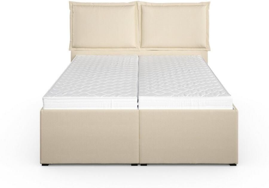 Maintal Gestoffeerd bed Lyara naar keuze zonder matras of kies uit 3 matrassoorten