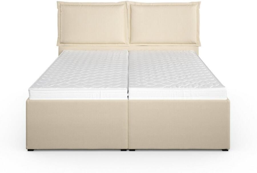 Maintal Gestoffeerd bed Lyara naar keuze zonder matras of kies uit 3 matrassoorten