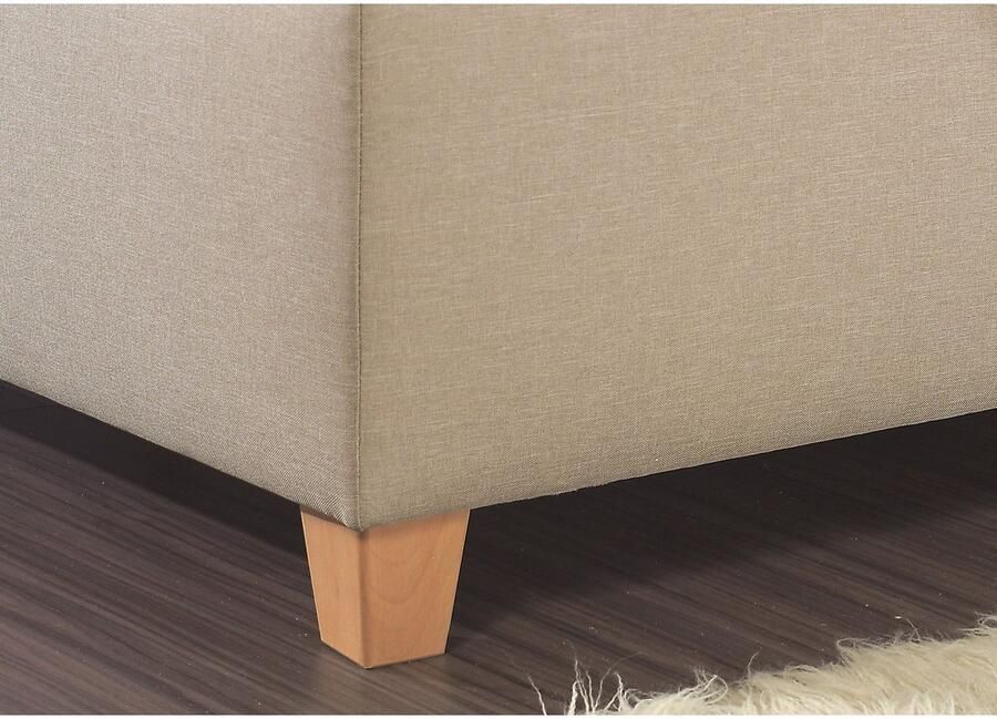 Maintal Gestoffeerd bed Madane naar keuze met matras in de hardheden h2 h3 of h4