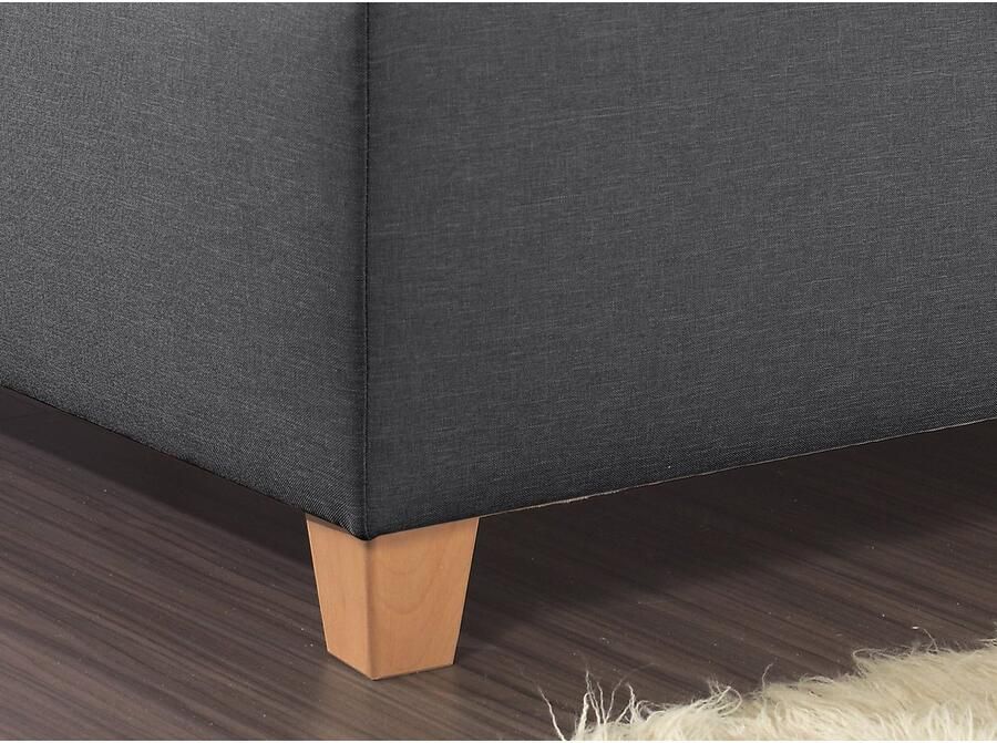 Maintal Gestoffeerd bed Madane naar keuze met matras in de hardheden h2 h3 of h4