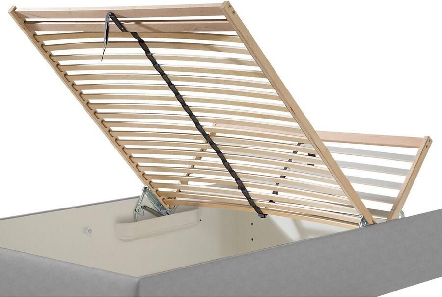 Maintal Gestoffeerd bed Mison met of zonder matras bonell- koudschuim- pocketveringskern matras