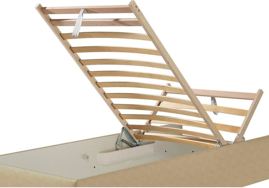 Maintal Gestoffeerd bed Mison met of zonder matras bonell- koudschuim- pocketveringskern matras