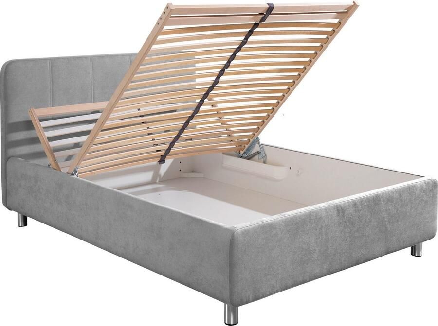 Maintal Gestoffeerd bed Wiesenblick verkrijgbaar in fluweel en structuur