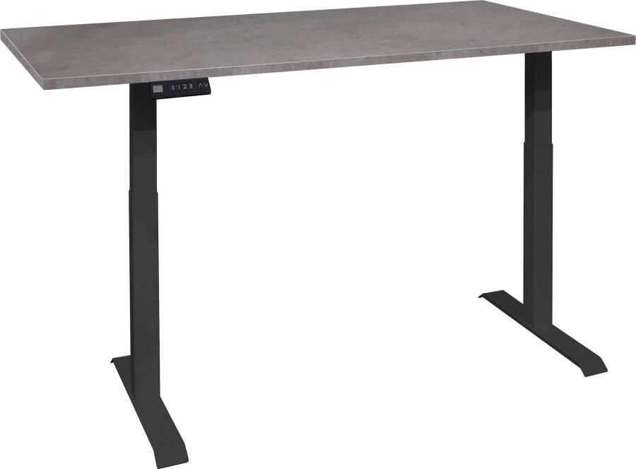 Mäusbacher Bureau Big System Office Breedte 120 cm elektrisch in hoogte verstelbaar
