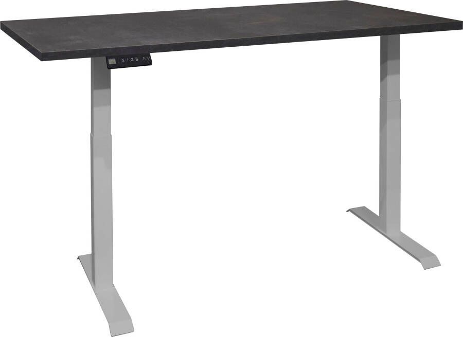 Mäusbacher Bureau Big System Office Breedte 140 cm elektrisch in hoogte verstelbaar