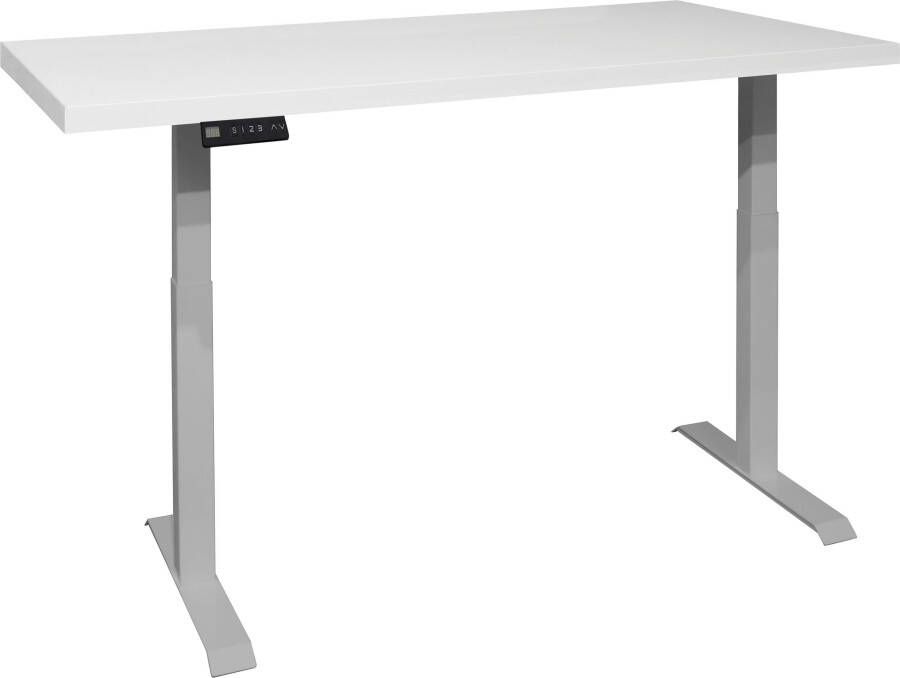 Mäusbacher Bureau Big System Office Breedte 140 cm elektrisch in hoogte verstelbaar